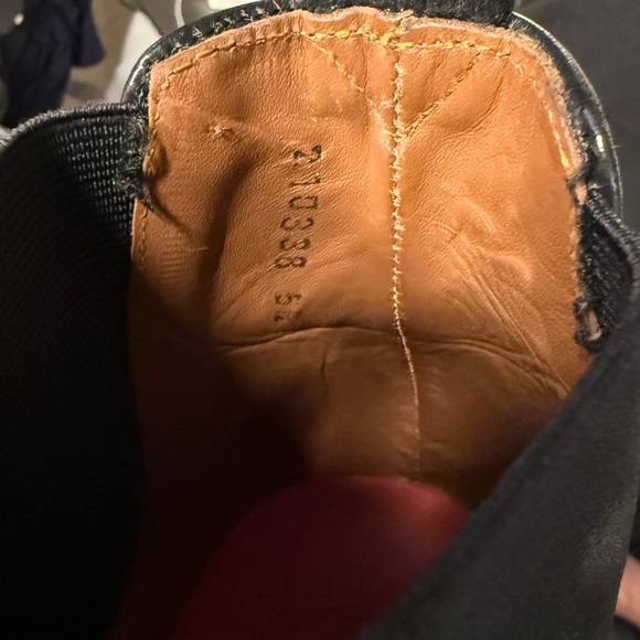 Grenson black leather chelsea boots New UK 5.5 US 7.5 (women’s) - Picture 7 of 8